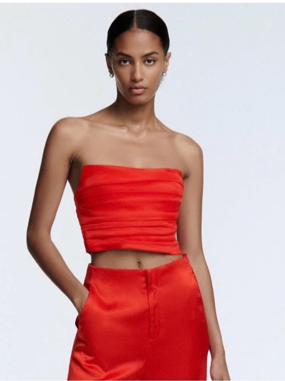 Zara Red Crop Top!